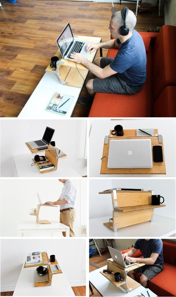 Standing Desk for Home Office by Modos Furniture, Modular Furniture Systems